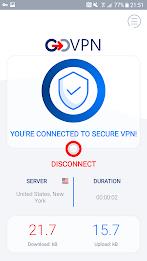 VPN secure fast proxy by GOVPN ภาพหน้าจอ 1