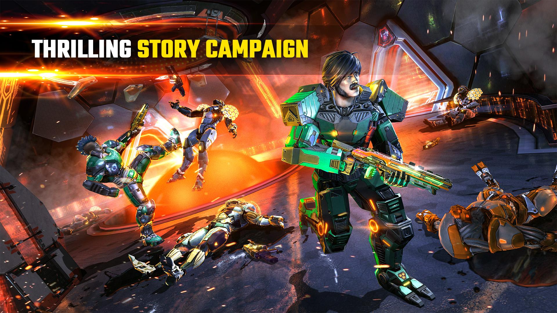 Shadowgun Legends Jogo de Tiro Captura de tela 2