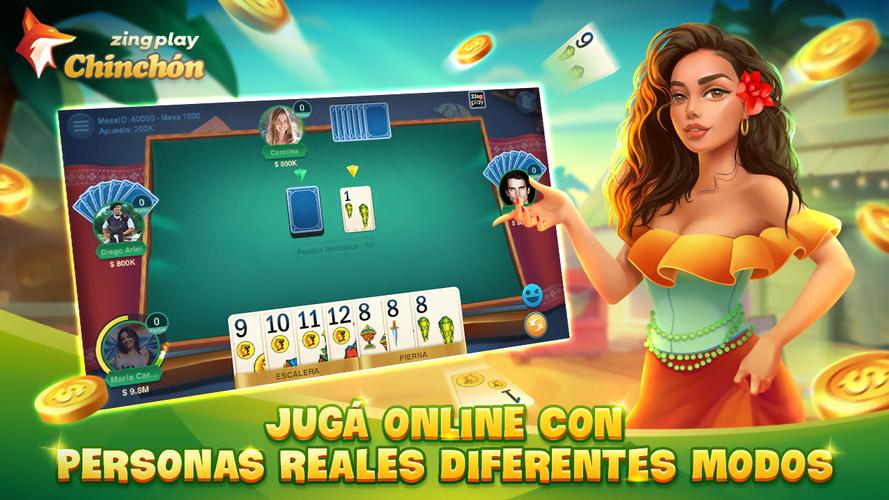 ChinChón Zingplay Juego Online 스크린샷 0