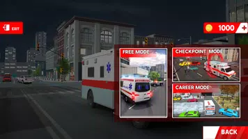city ambulance game Ảnh chụp màn hình 1