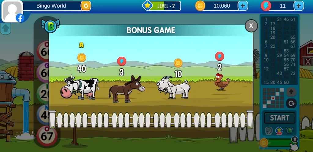 Bingo World Schermafbeelding 2