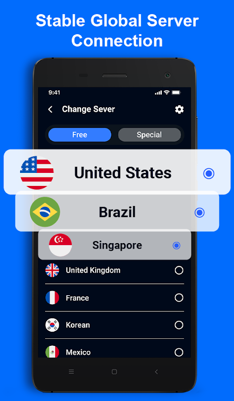 VPN Proxy Master for Privacy & Security Ảnh chụp màn hình 1