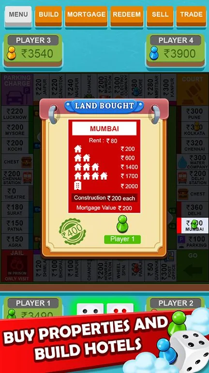 Vyapari Game : Business Dice Board Game Schermafbeelding 2