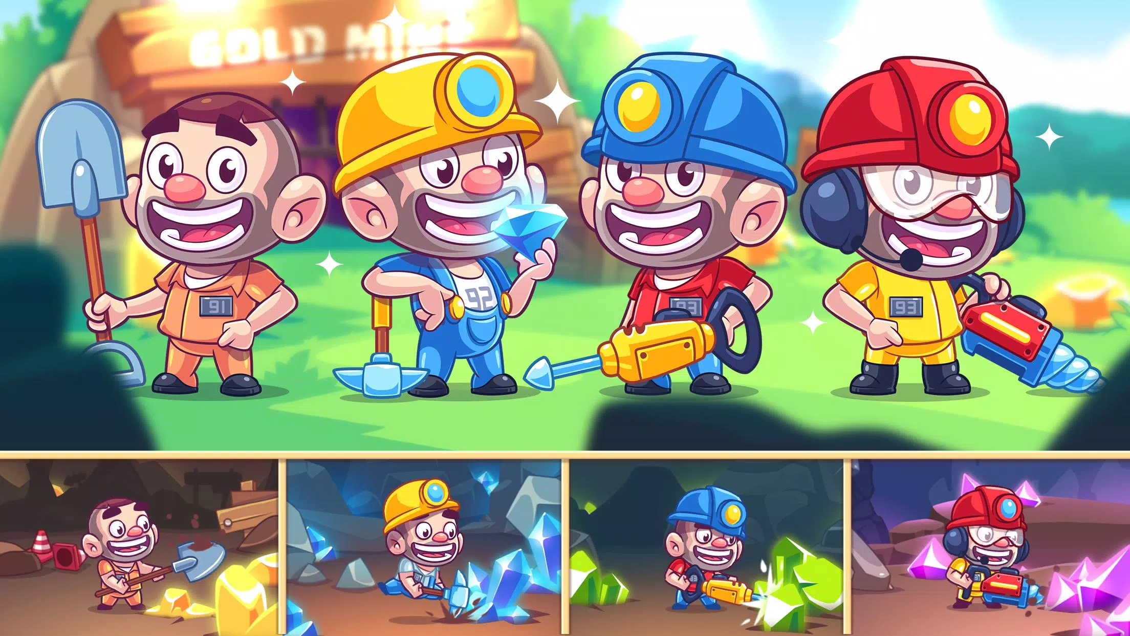 Idle Prisoner  Inc - Mine & Crafting Building ဖန်သားပြင်ဓာတ်ပုံ 1