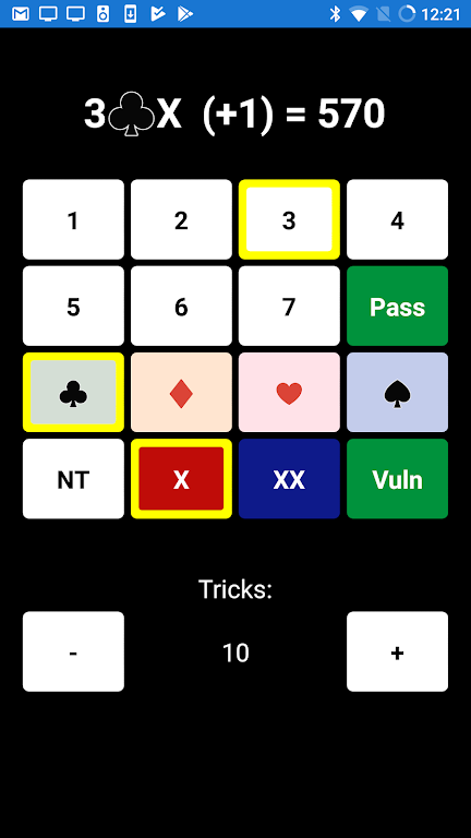 Bridge Scoring Helper Скриншот 0