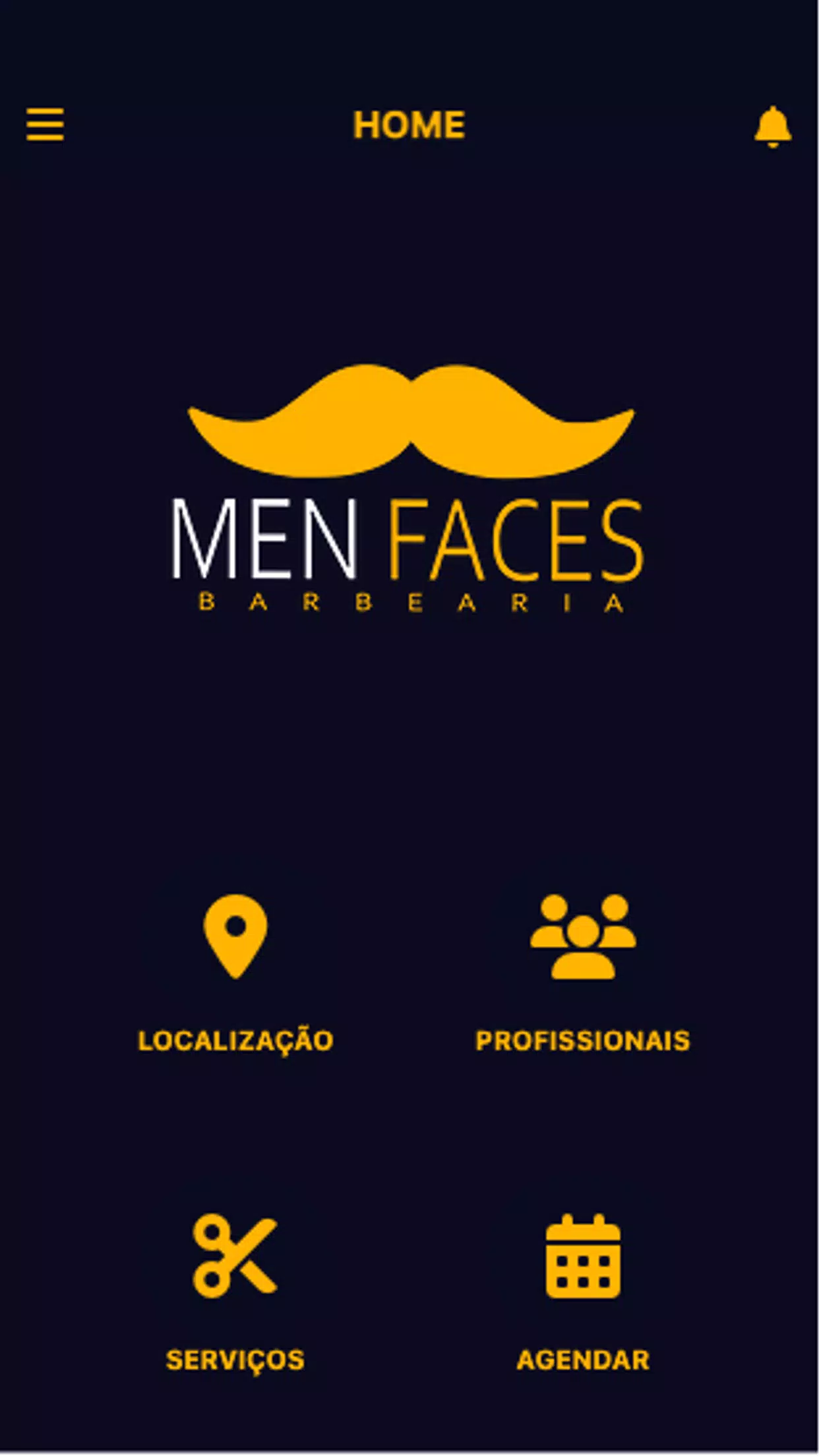 Men Faces Barbearia Скриншот 0