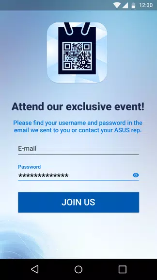 ASUS Invitation App Captura de pantalla 0