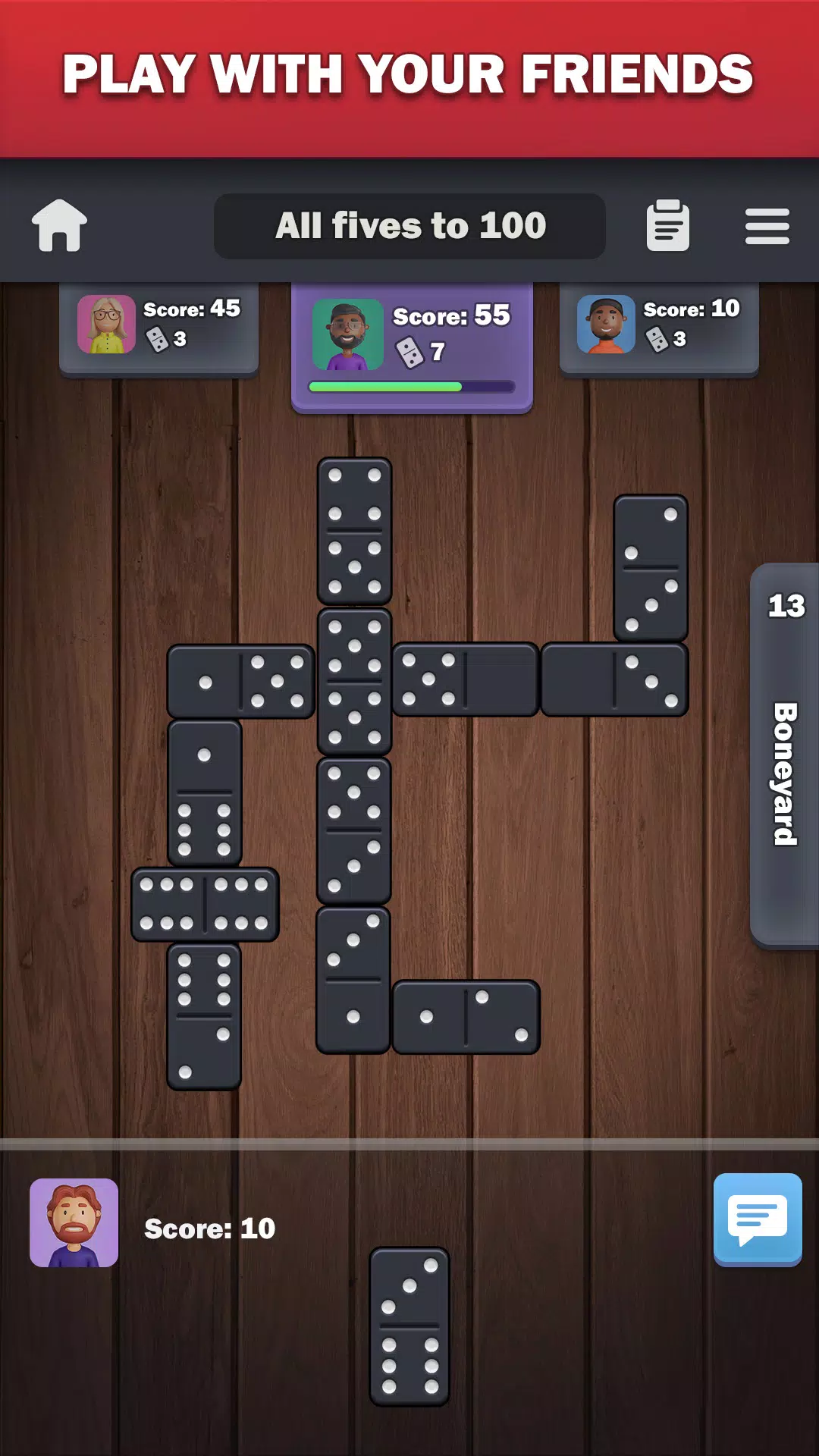 Dominoes online - play Domino! 螢幕截圖 1