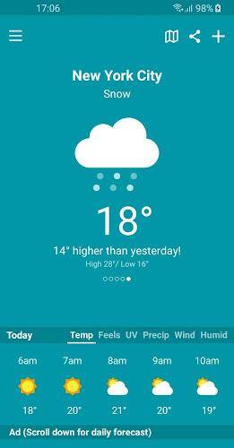 Weather & Clima - Weather Sky ภาพหน้าจอ 2