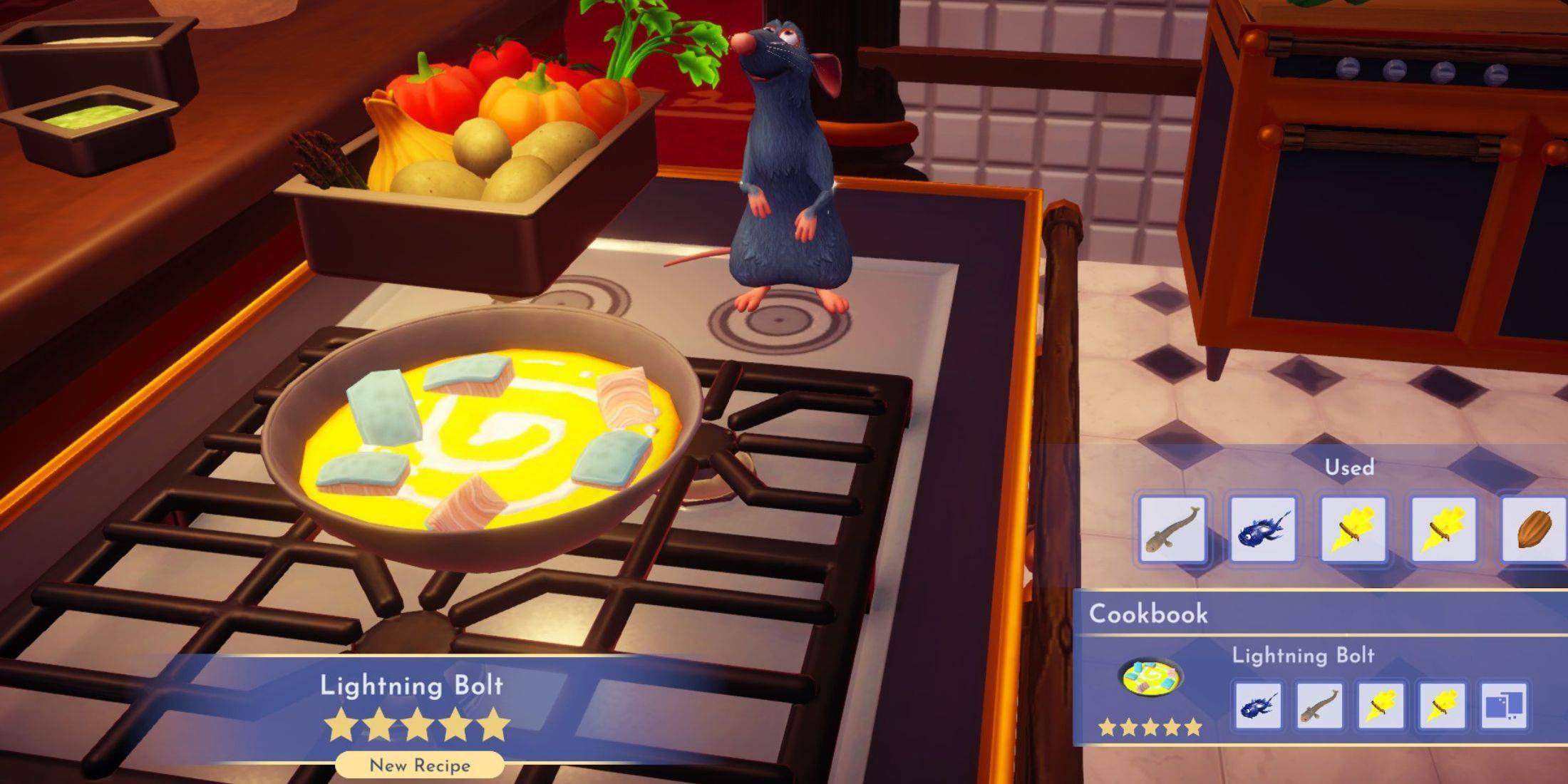 Como criar um raio no Disney Dreamlight Valley