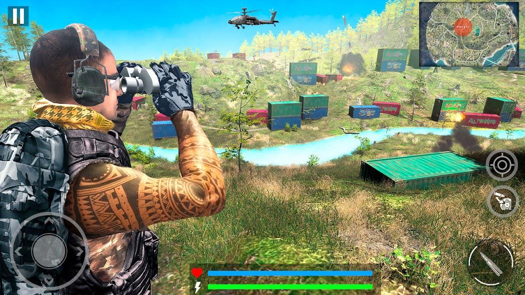 Fps Shooting Games Offline 3D Mod Screenshot 2