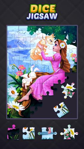 Dice Jigsaw Puzzle Captura de tela 2