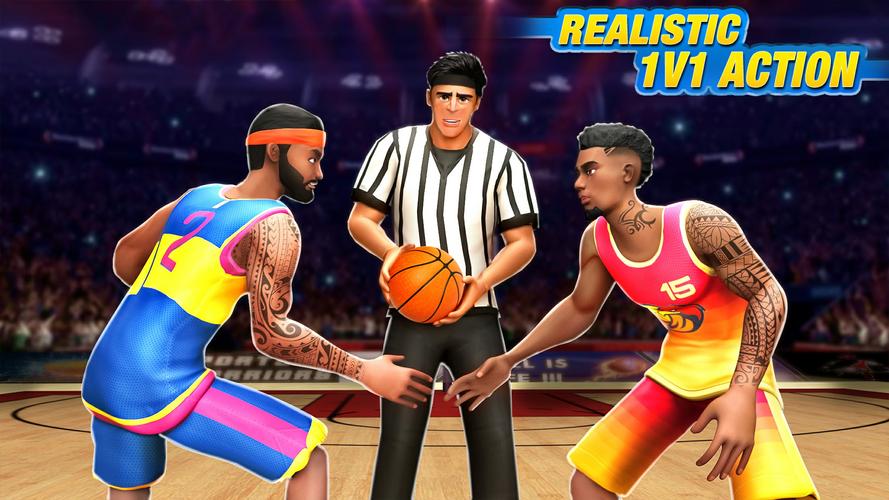 Dunk Smash: Basketball Games Tangkapan skrin 3