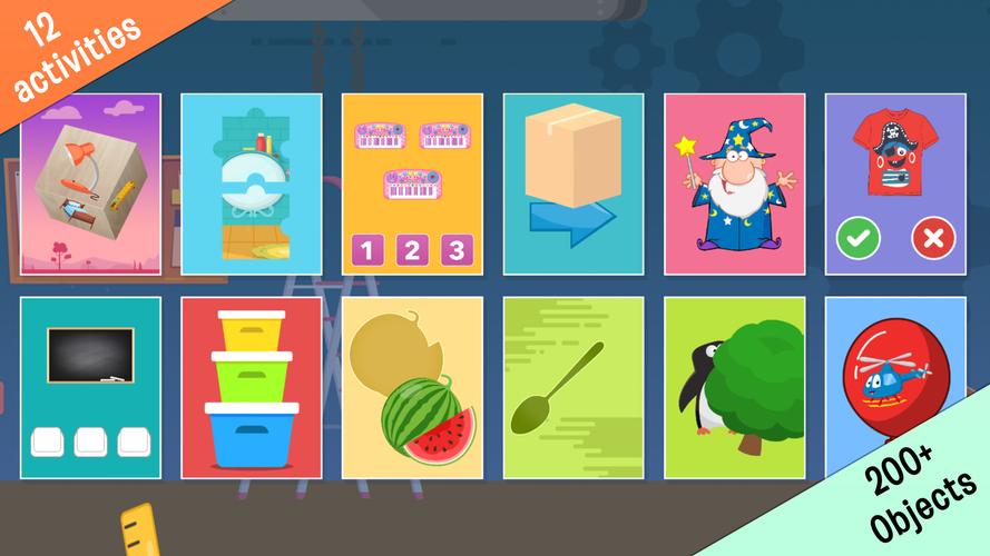Baby games - Baby puzzles स्क्रीनशॉट 0
