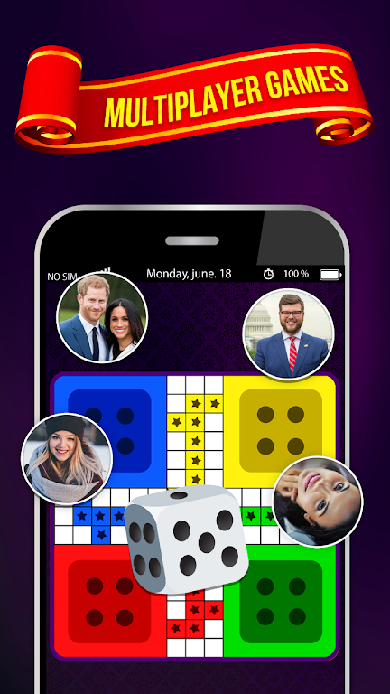 Classic Ludo Game 螢幕截圖 1