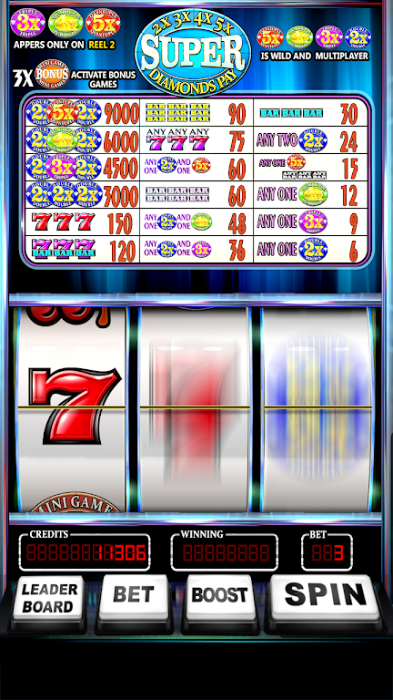 Free Super Diamonds Pay Slots 스크린샷 3