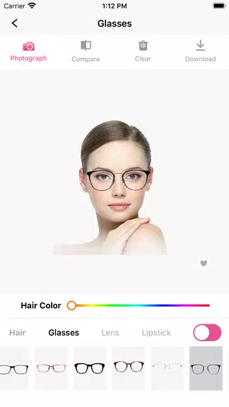 Hair Makeover-modiface・haircut 螢幕截圖 3