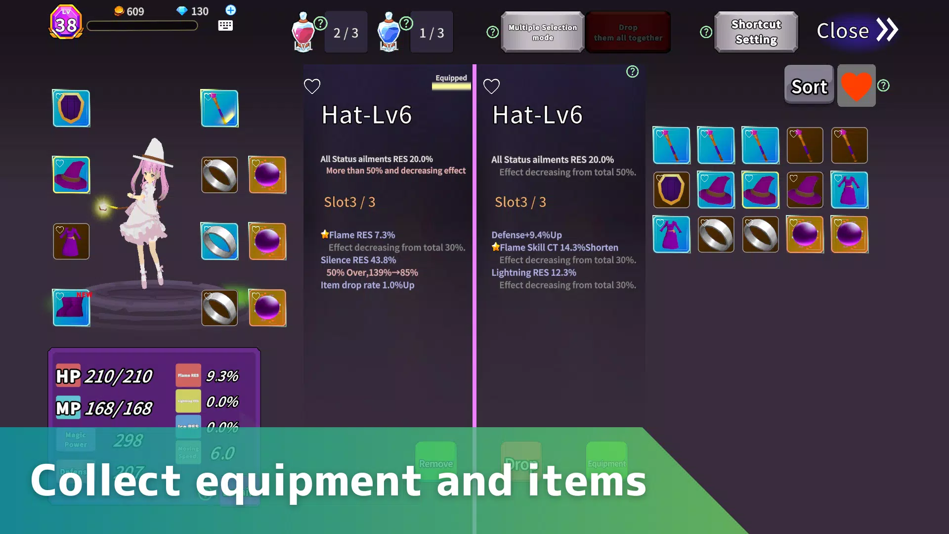 Witch & Fairy Dungeon Capture d'écran 3