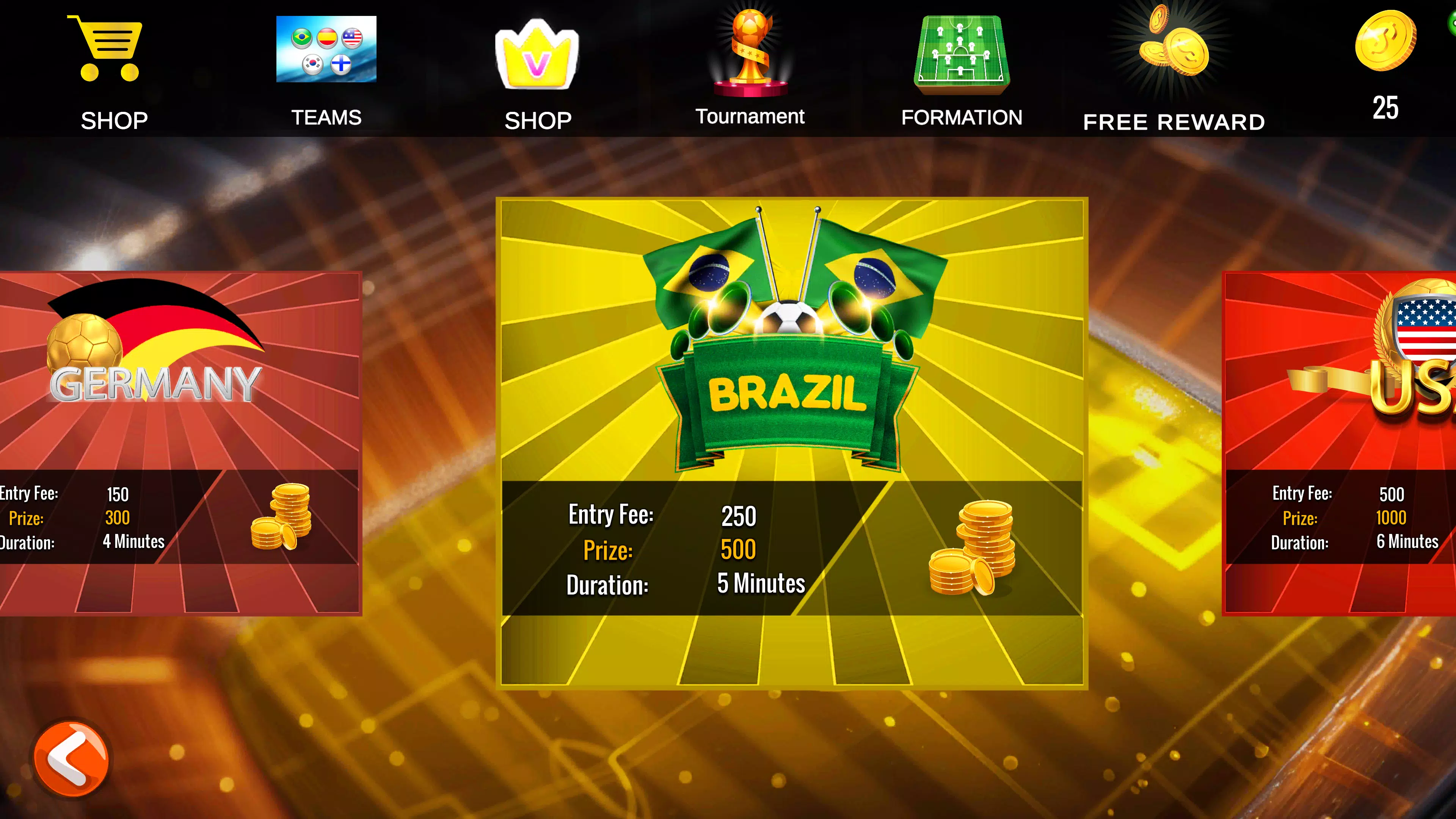 Finger Soccer: 2D Superstar 螢幕截圖 2