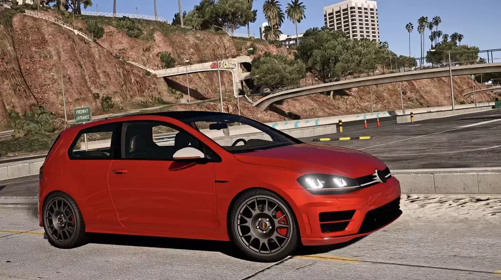 Extreme Real Driving: Golf GTI Tangkapan skrin 0