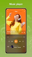 Music Player - Video Player Ảnh chụp màn hình 2