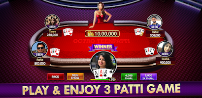 Teen Patti Octro Poker & Rummy ภาพหน้าจอ 0