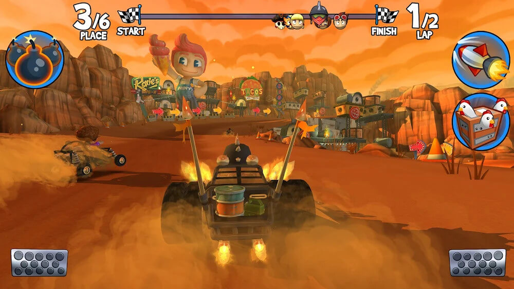 Beach Buggy Racing 2 Mod ภาพหน้าจอ 0