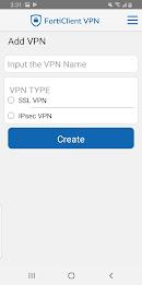 FortiClient VPN Скриншот 0