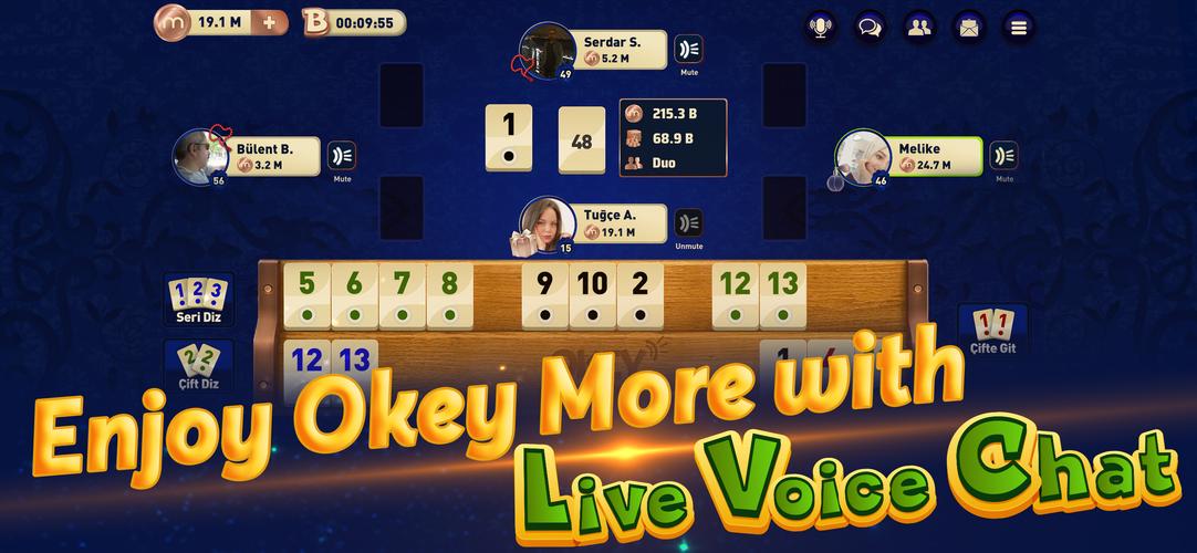 Okey Muhabbet 螢幕截圖 0