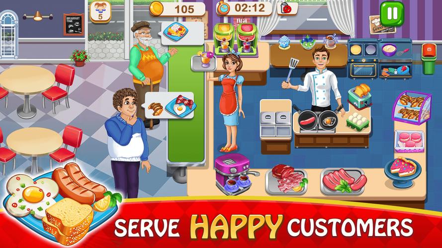 Master Chef Kitchen Games Cook 螢幕截圖 0