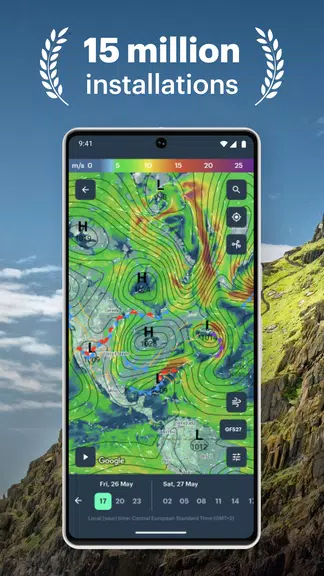 Windy.app - Enhanced forecast ဖန်သားပြင်ဓာတ်ပုံ 0