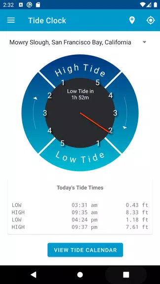 Tide Clock Schermafbeelding 0