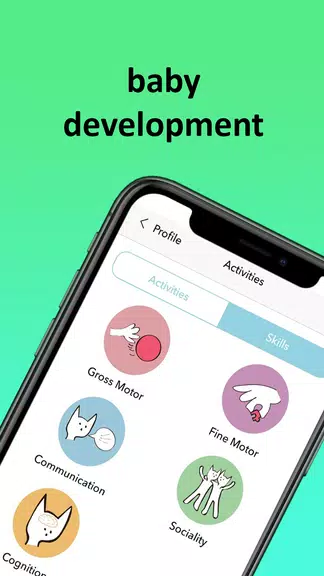Baby milestones tracker Indigo Schermafbeelding 3