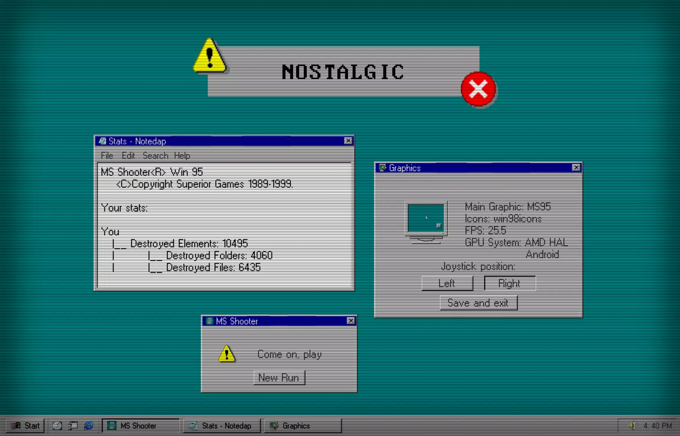 Shooter95 Captura de pantalla 3