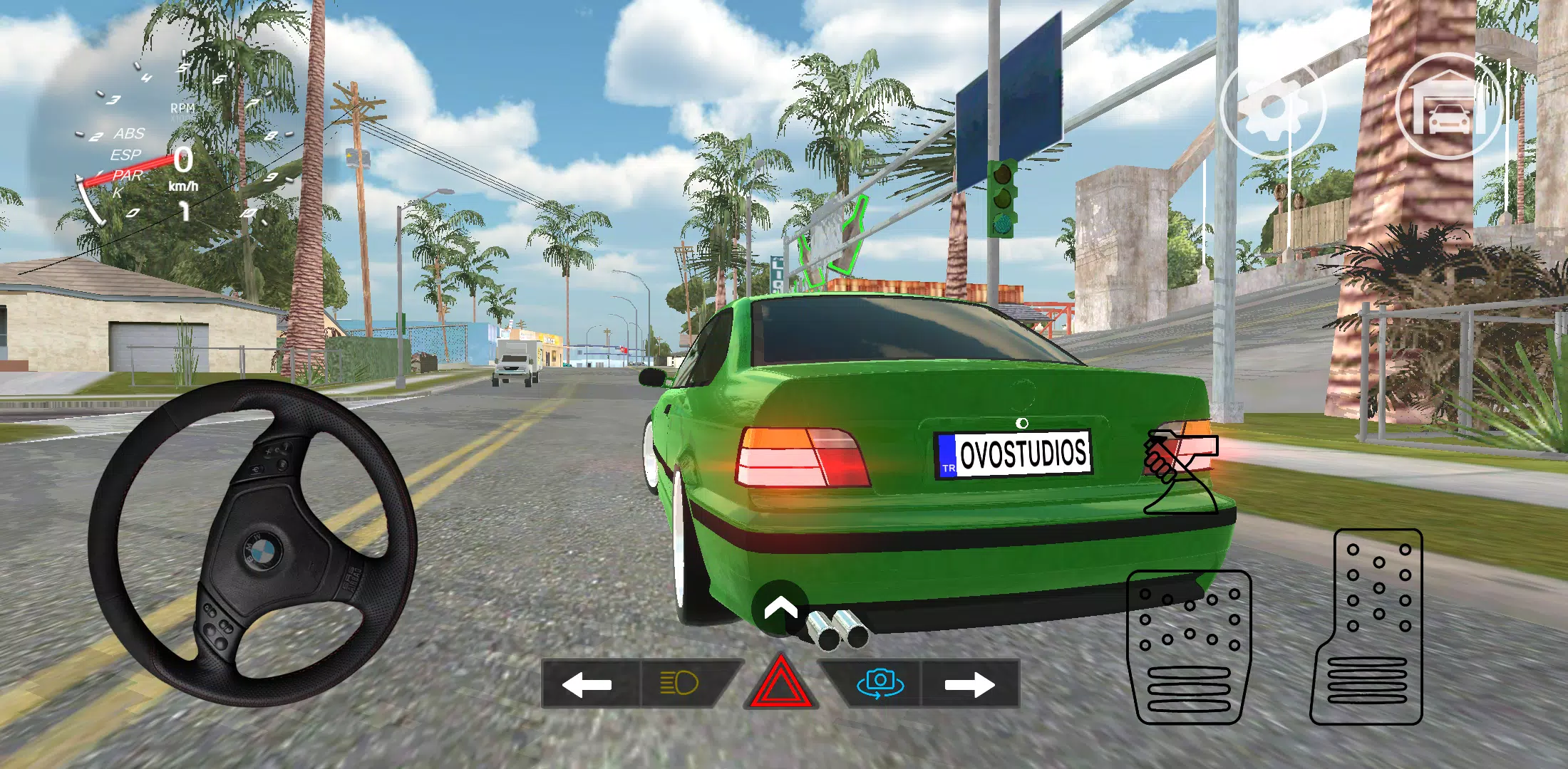 E36 M3 Drift & Park Simulator Ảnh chụp màn hình 0