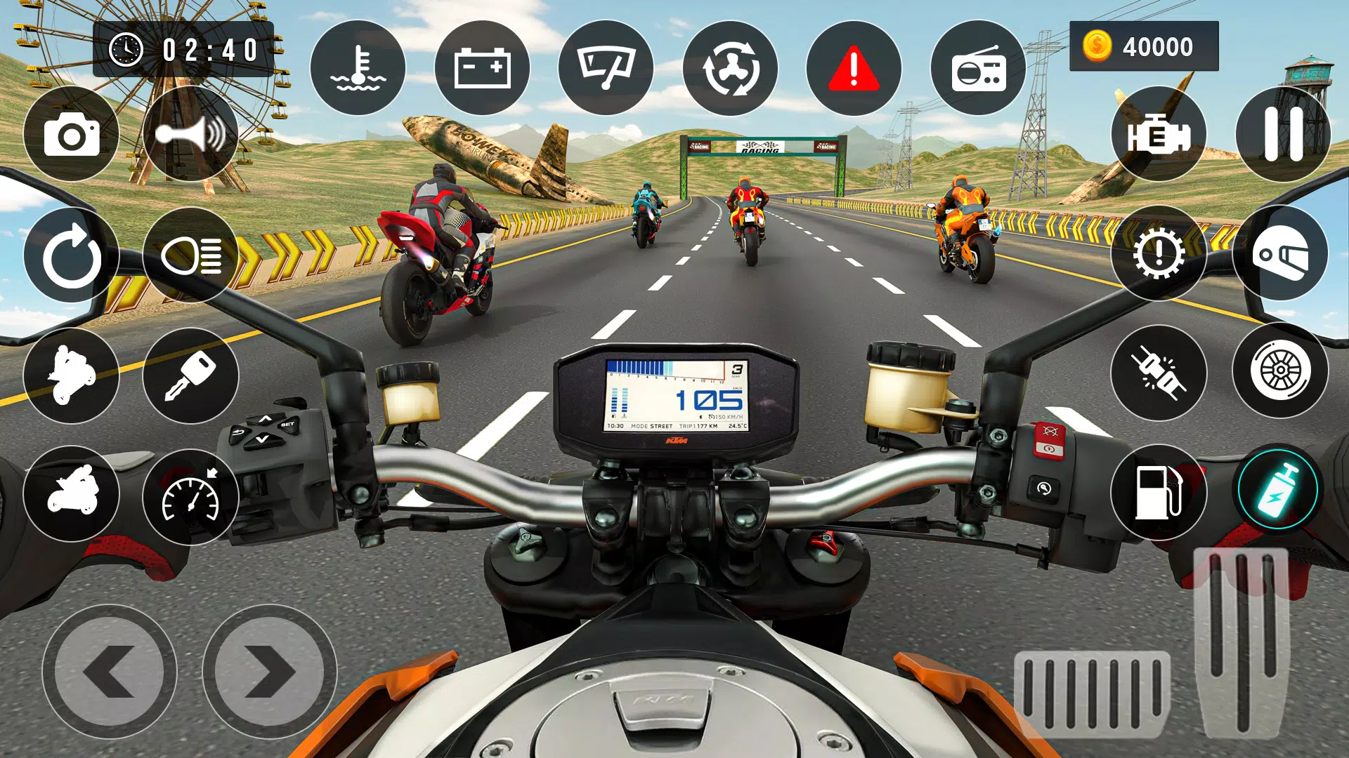 Bike Racing Games - Bike Game ภาพหน้าจอ 1