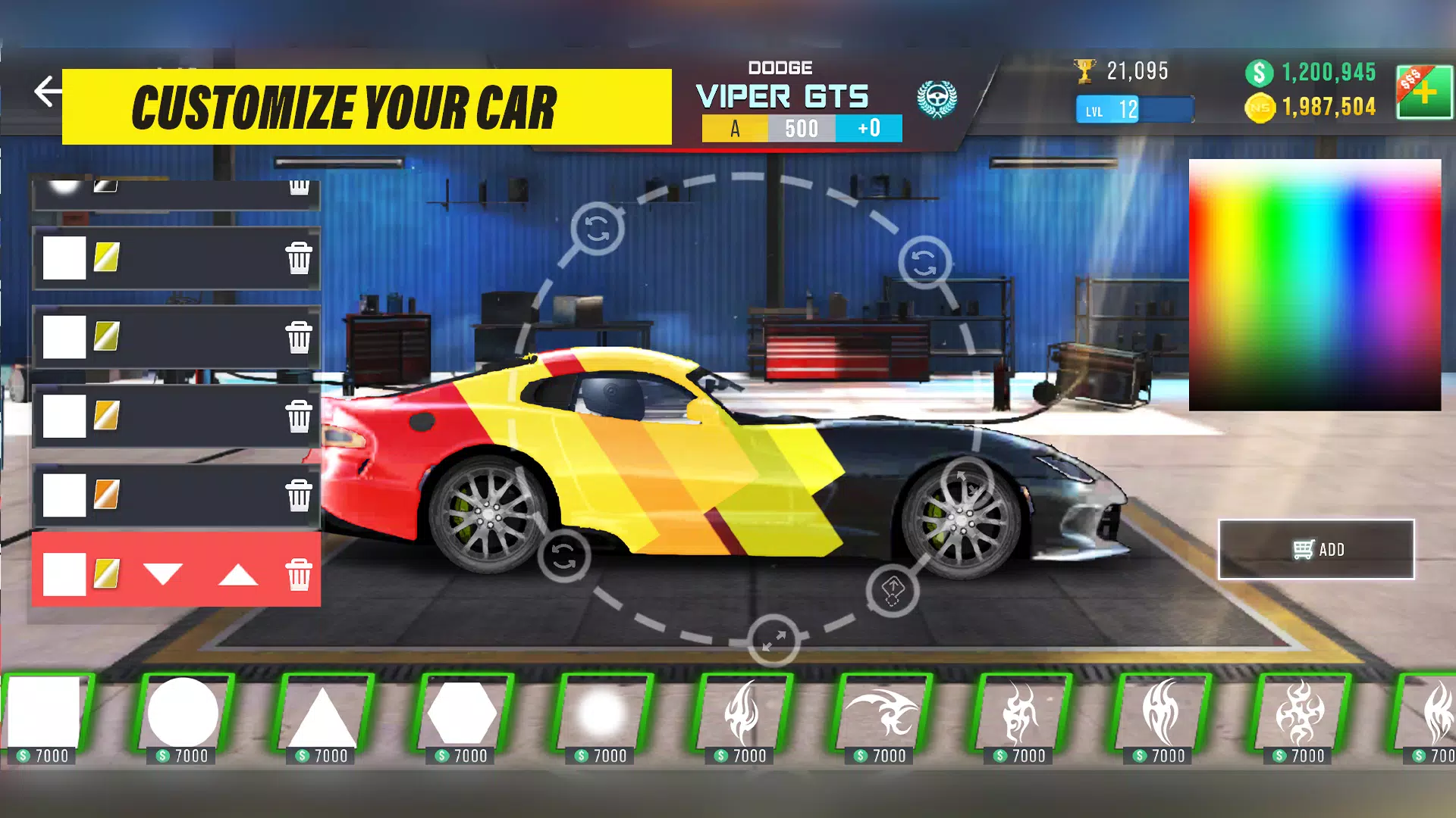 Nitro Speed: Drag Racing 2D Captura de pantalla 2