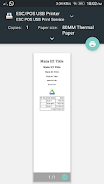 ESC POS USB Print service Tangkapan skrin 1