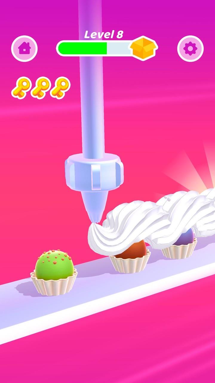 Perfect Cream: Dessert Games Ekran Görüntüsü 2