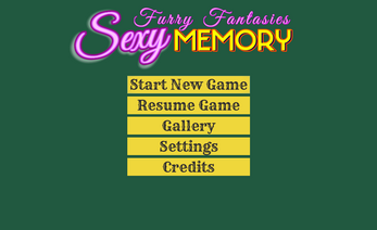 Sexy Memory - Furry Fantasies 螢幕截圖 2