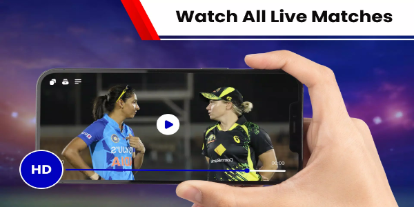 Live Cricket TV HD: Streaming应用截图第1张