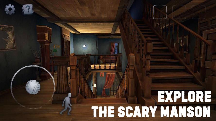 Scary Mansion: Horror-Spiel 3D Screenshot 1