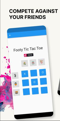 Footy tic tac toe 螢幕截圖 1