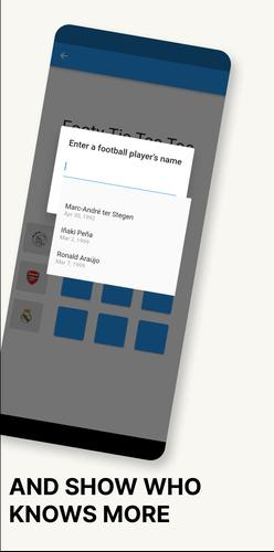 Footy tic tac toe 螢幕截圖 2