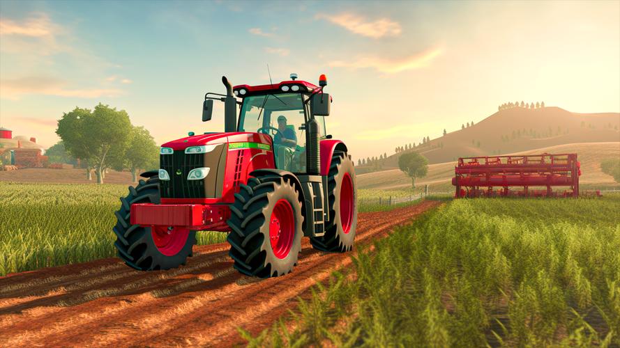 Tractor Farming Game: for kids Ekran Görüntüsü 0
