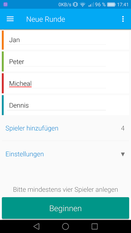 Doppelkopf Zettel 스크린샷 2