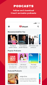 iHeart: Radio, Podcasts, Music Captura de tela 3
