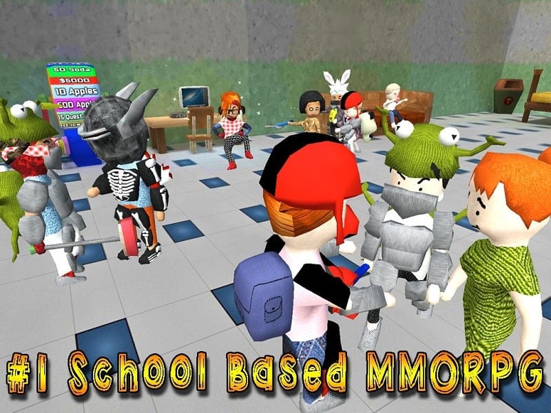 學院混亂戰記 MMORPG 螢幕截圖 0