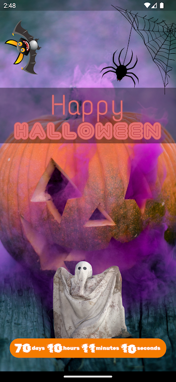 How long until Halloween? Скриншот 3