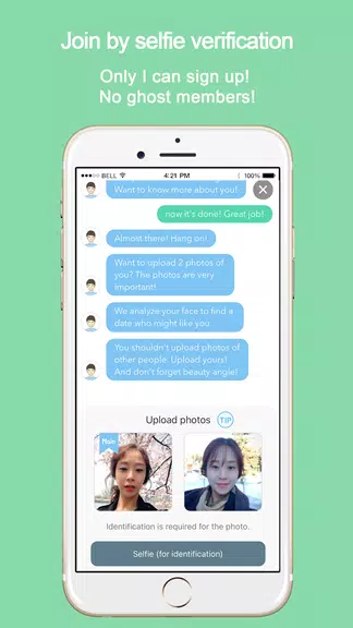 WowU– Face recognition Dating, Meet Singles & Chat 螢幕截圖 2